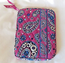 Vera Bradley BOYSENBERRY E-reader Mini ipad paper back sleeve NWOT