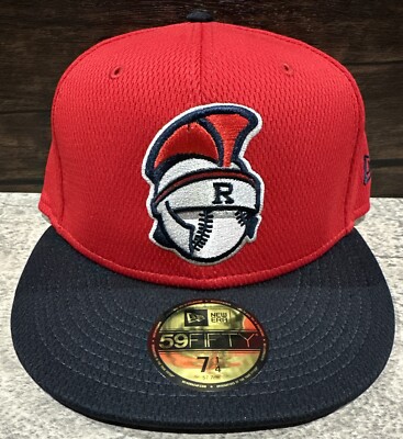 Rome Braves New Era 59FIFTY Alternate On Field Fitted Cap Hat Size 7 1/4 Atlanta