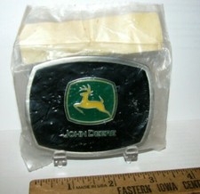 John Deere 2000 Historical Trademark Logo Deer Belt Buckle jd Cary Francis Group