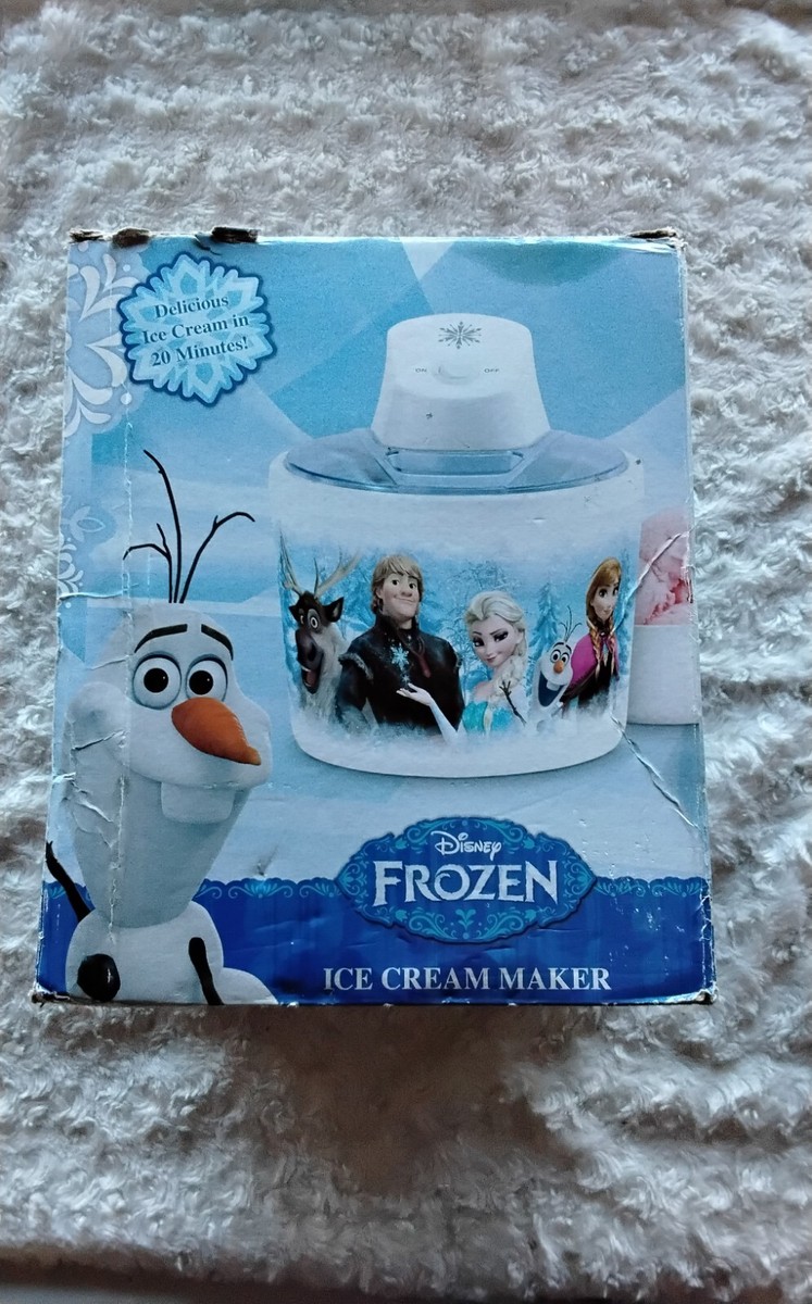 Cream Factory Elsa Ice Cream Maker Disney Frozen Ice Cream New