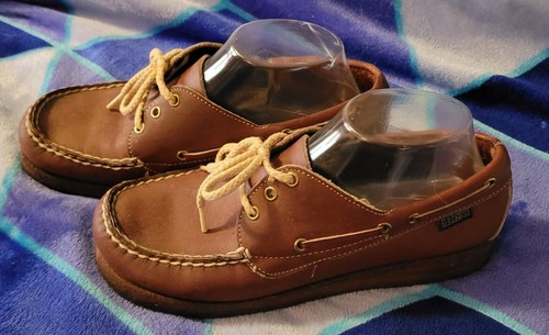 Vintage Dexter Mens Dex Brown Boat Shoe 