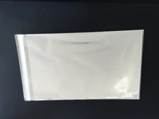 100 11 1/4 x 17 1/4 Clear Resealable Cello Sleeve 11x17 Matt Print Bags 2 Mil