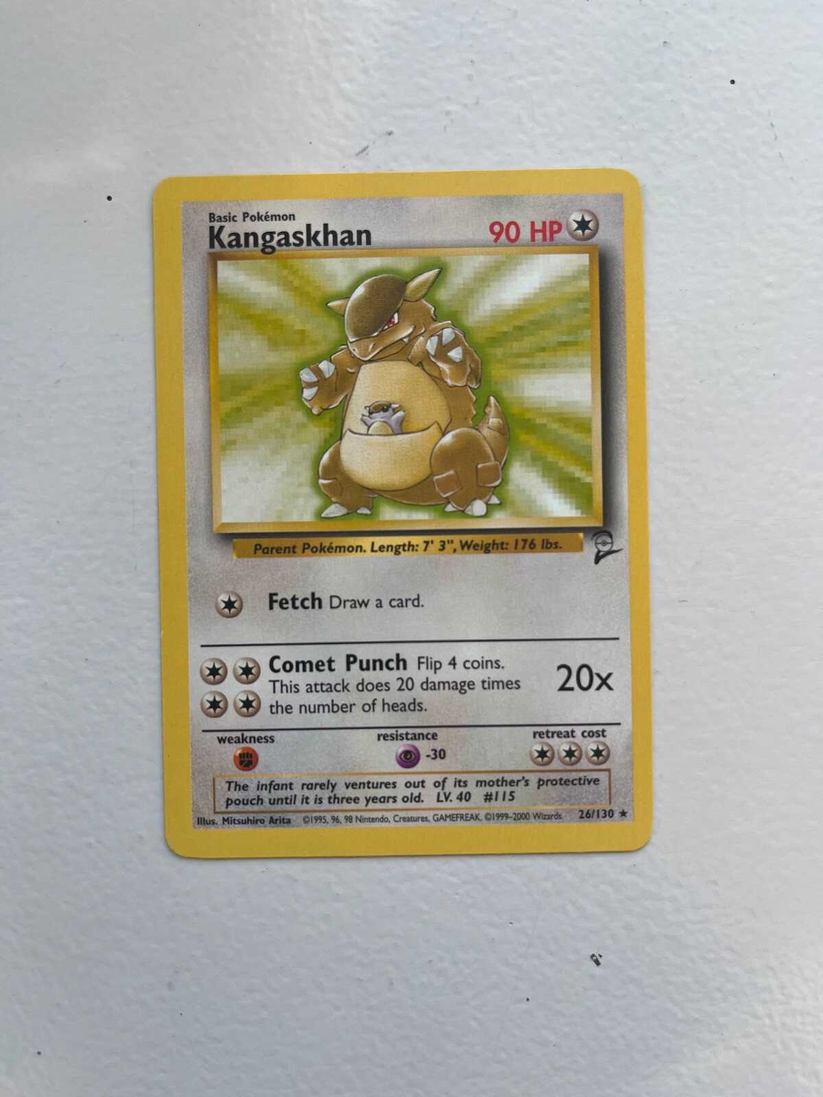 Kangaskhan 026/130 Base Set 2 Pokemon TCG Regular Card