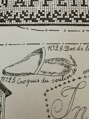 Patron Ancien Robe-blouse Poupée 25cm - Reproduction Journal "La Poupée Modèle" 1885