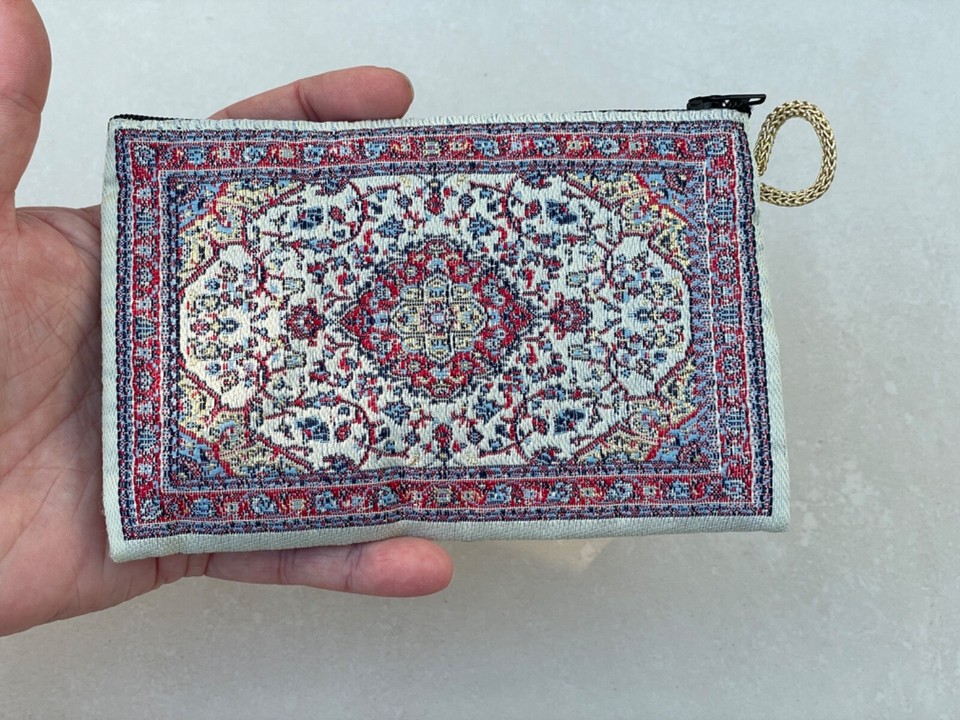 Floral Con Purse Turksh Klm Zp Pouch Bank Card Bag Affordable - Foto 14