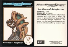1991 TSR AD&D RPG Gold Border Fantasy Art Card 258 Dungeons & Dragons Magic Item