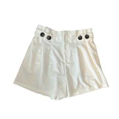 ivory dress shorts Everly by Velvi Short Ivory White Dress Ivory / XSmall