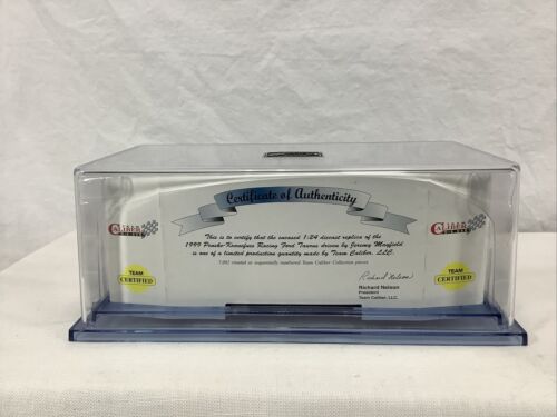 1/24 Jeremy Mayfield 1999 Taurus Team Caliber Owners 25th Ann. Mobil 1 Diecast - Picture 10 of 11