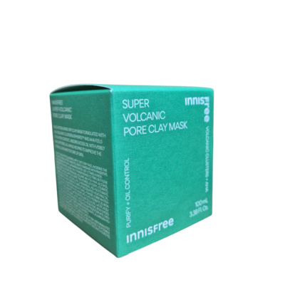 パック・フェイスマスク innisfree SUPER VOLCANIC PORE MASK 100mL Super Volcanic Pore Clay Mask | Minimize Facial Pores