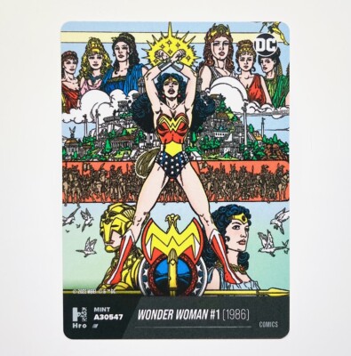 2022 Dc Chapter 1: Wonder Woman #1 (1986) Comics Common Card NM+