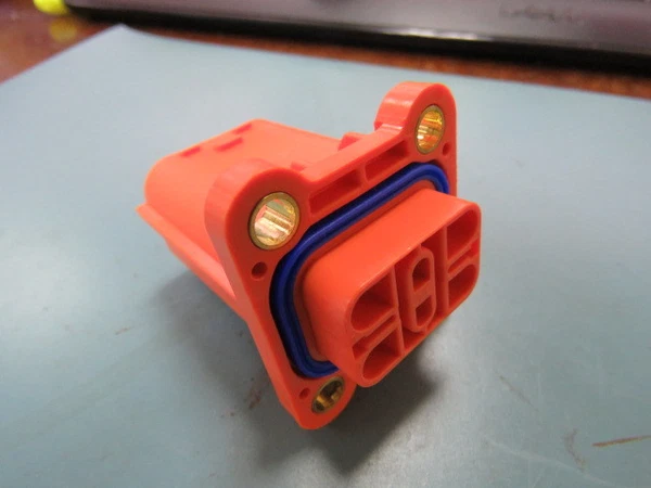 DELPHI 13879038 Qty of 4 per Lot Delphi Connector 6-Pos Orange HES 1.0 2.4 Se