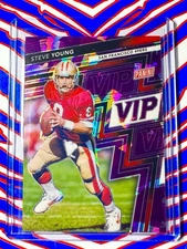 2025 National VIP Gold Pack Steve Young PURPLE ICE PRIZM /50 #37 49ers