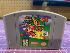 SUPER MARIO 64 (NINTENDO 64, N64) AUTHENTIC ORIGINAL RELEASE, VERY GOOD COND.