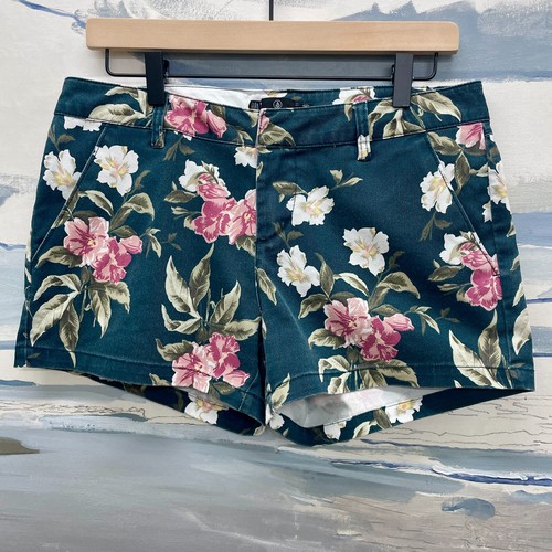 Volcom Shorts Womens 28 Floral Volcom 28 Low Rise Floral Skate Shorts Volcom Y2K - Picture 2 of 9