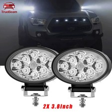 Universal 2x 3.8 Round Driving Fog Lamp Bumper Lights Kit Spot Offroad Lamp Suv Universal 2x 3.8 Round Driving Fog Lamp Bumper Lights Kit Spot Offroad Lamp Suv
