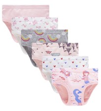 Cadidi Dinos Girls' Cotton Panties Baby Toddler Soft 18-24 Months, Assorted4