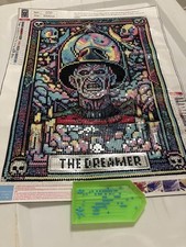 Horror 5D Diamond Painting Full Drill Dots Gem Art Kits, 12" x 16", 6 Sets, Chuc