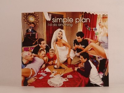 SIMPLE PLAN I'D DO ANYTHING (K80) 1 Track Promo CD Single including Picture Slee