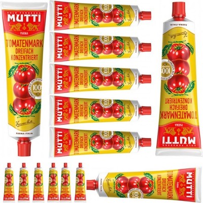 Mutti Tomatenmark 3-fach konzentriert Tube 200 Gramm x 14 STÜCK