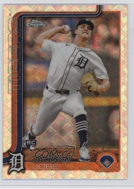 2025 Topps Chrome Logofractor Edition Jackson Jobe #249 0kq