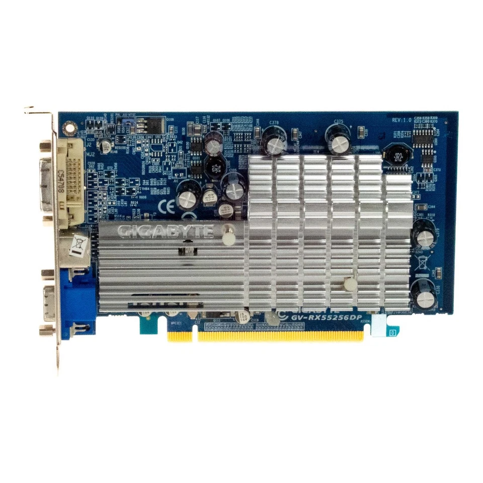 Graphic Card GIGABYTE Ati Radeon X550 256MB GDDR2 GV-RX55256DP Pcie - Image 2 of 3