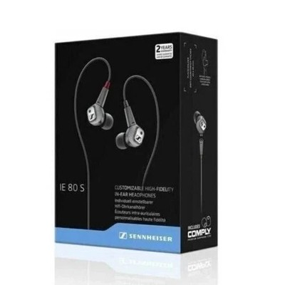 Sennheiser IE 80 S In-Ear High-Fidelity Wired Earphones   Black