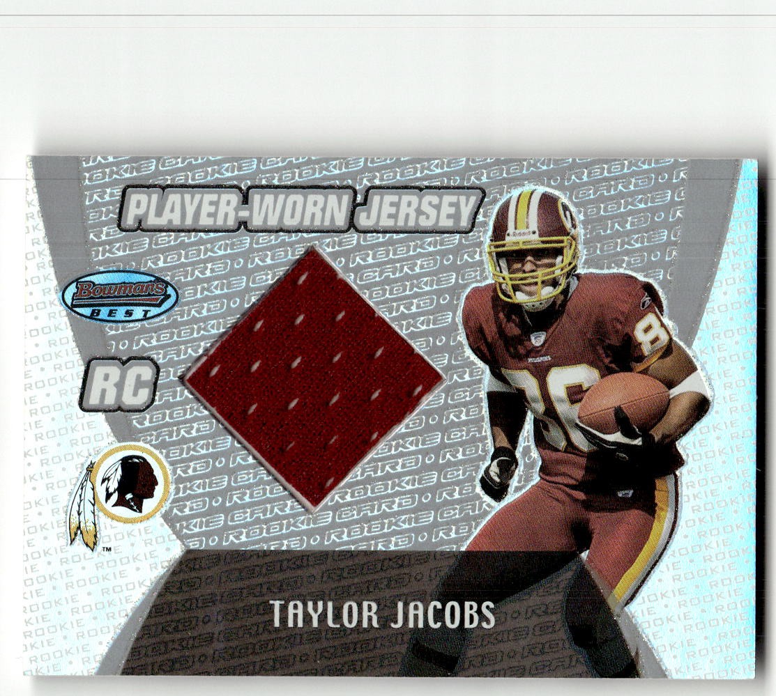 2003 Bowman's Best Taylor Jacobs Rookie #106