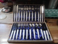 Vintage Lifetime Cultery Sets Sunflower Tableware