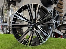 4x 18 Inch 5x112 A6 C8 Style Black Polished Wheels: Fits For Audi A5 A6 A8 Q5