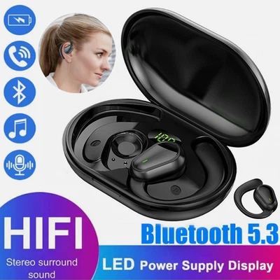 Kabellos Sport Bluetooth 5.3 Kopfhörer, Open Ear Kopfhörer Bluetooth Kopfhörer - Bild 1 von 4