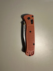 Benchmade 535TN-10 Bugout Pocket Knife - S30V Blade - Rust Orange Grivory Handle — photo 5