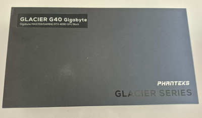 Glacier RTX 4090 GPU Water Block Black for RTX 4090 Aorus Master