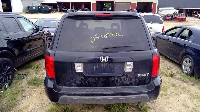 Trunk/Hatch/Tailgate EX Privacy Tint Glass Fits 03-05 PILOT 10285953