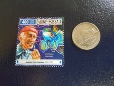 Jacques-Yves Cousteau 2015 Guine Bissau Perforated Stamp (a)