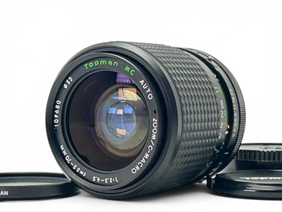 [Near MINT] Topman Objectif Zoom/ Macro 35-70mm 1:3.5-4.5 Canon FD - Photo 1/4