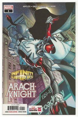 Marvel Comics INFINITY WARPS ARACHKNIGHT #1 first printing cover A