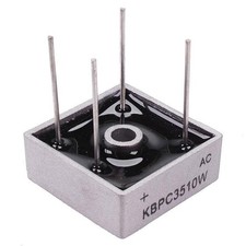 KBPC3510W Diode Bridge Rectifier Single Phase Metal Case 1000V 35A KBPC-3510