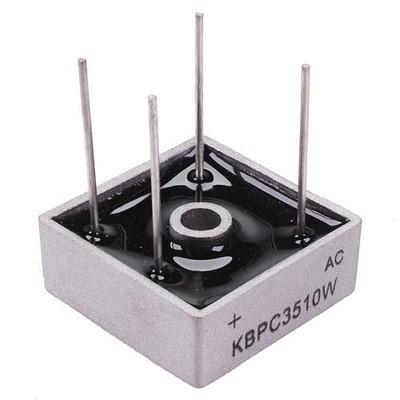 KBPC3510W Diode Bridge Rectifier Single Phase Metal Case 1000V 35A KBPC-3510