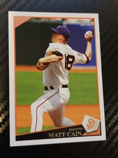 2009 Topps - Matt Cain #546 San Francisco Giants 