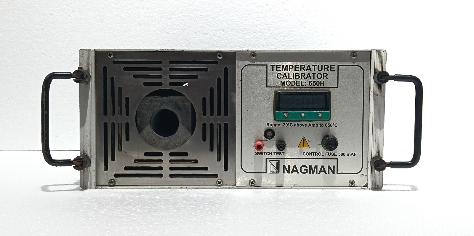 NAGMAN TEMPERATURE CALIBRATOR 650H 20C ABOVE AMB TO 650C FUSE 500 MAF