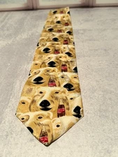 VTG Coca-Cola Polar Bear Tie – Holiday Novelty Neckwear