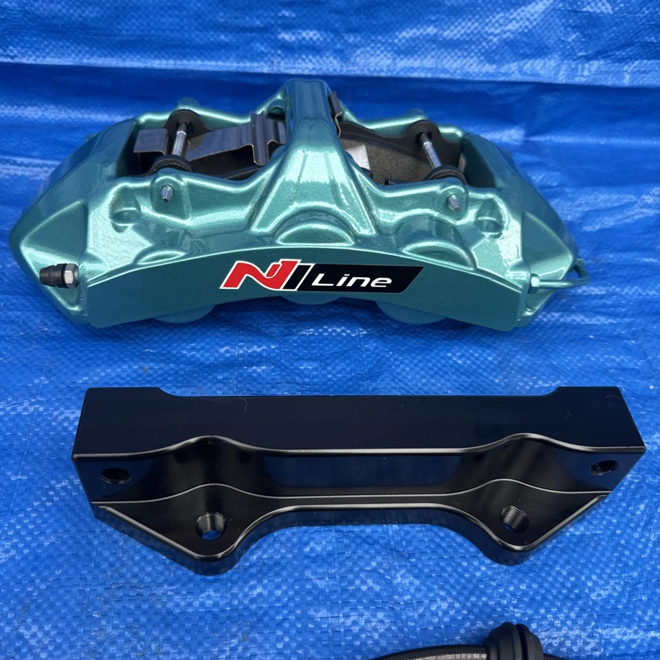 Pinzas y rotores Brembo Big Brake Forza línea N Hyundai Sonata DN8 más herrajes Foto 3 de 4