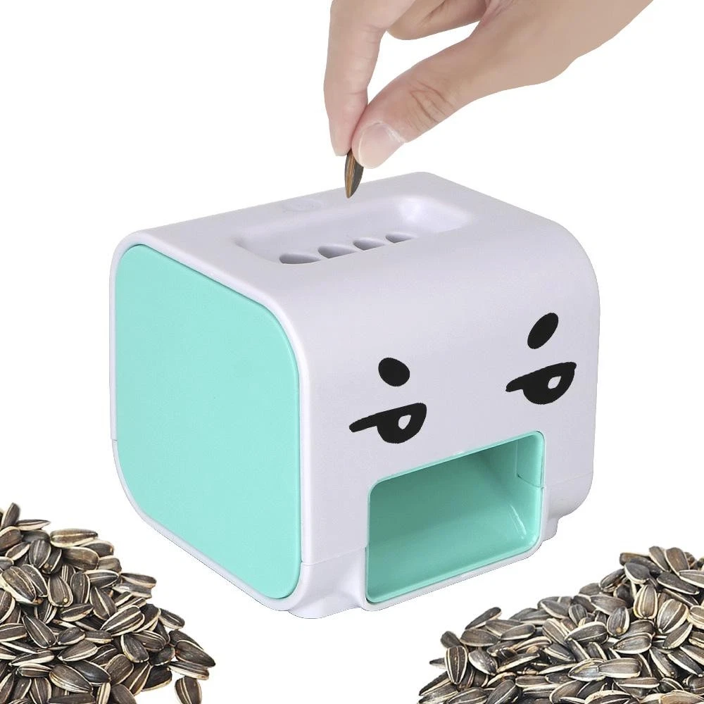Blue Electric Melon Seed Machine Child Assist Kitchen Tools Shelling Machine Laz