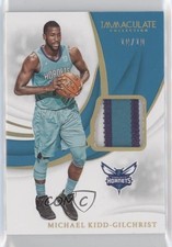 2018-19 Panini Immaculate Swatches Gold 10/10 Michael Kidd-Gilchrist #SW-MKG 8d2
