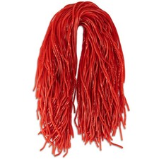 Dee Best Strawberry Flavored Red String Licorice 2 Pound (Pack of 1), red