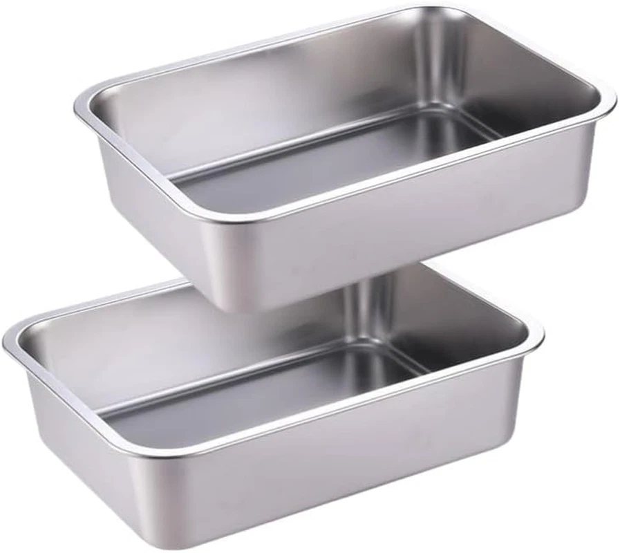Lasagna Pan Set of 2, Deep Stainless Steel Baking Pans, 12.6Inches Rectangular M
Opens in a new wind