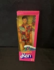 Vintage 1983 Mattel Barbie “Hawaiian Ken” #7495  PACKAGE PLASTIC IS CRACKED!