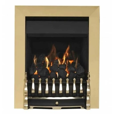 Valor Allure Full Depth Konvektor Gaskamin Full Trim Messing 05945RCA2 - OHNE BUND
