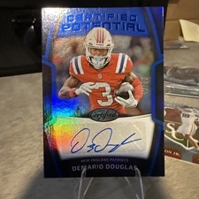 2025 Panini- Certified Potential Mirror Signatures Demario Douglas /50