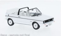 Ixo 1:43 Vw Golf 1 Cabriolet 1986 - White